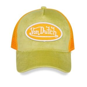 NWT Von Dutch Sherbet Crush Velvet Trucker $198 MSRP